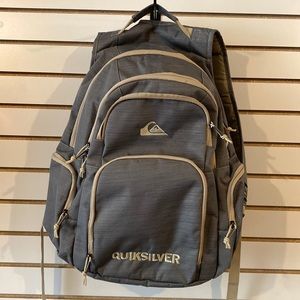 Grey/Tan Quicksilver Backpack